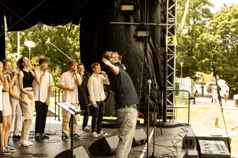  Auftritt der Young Voices beim Sound City Festival 2023